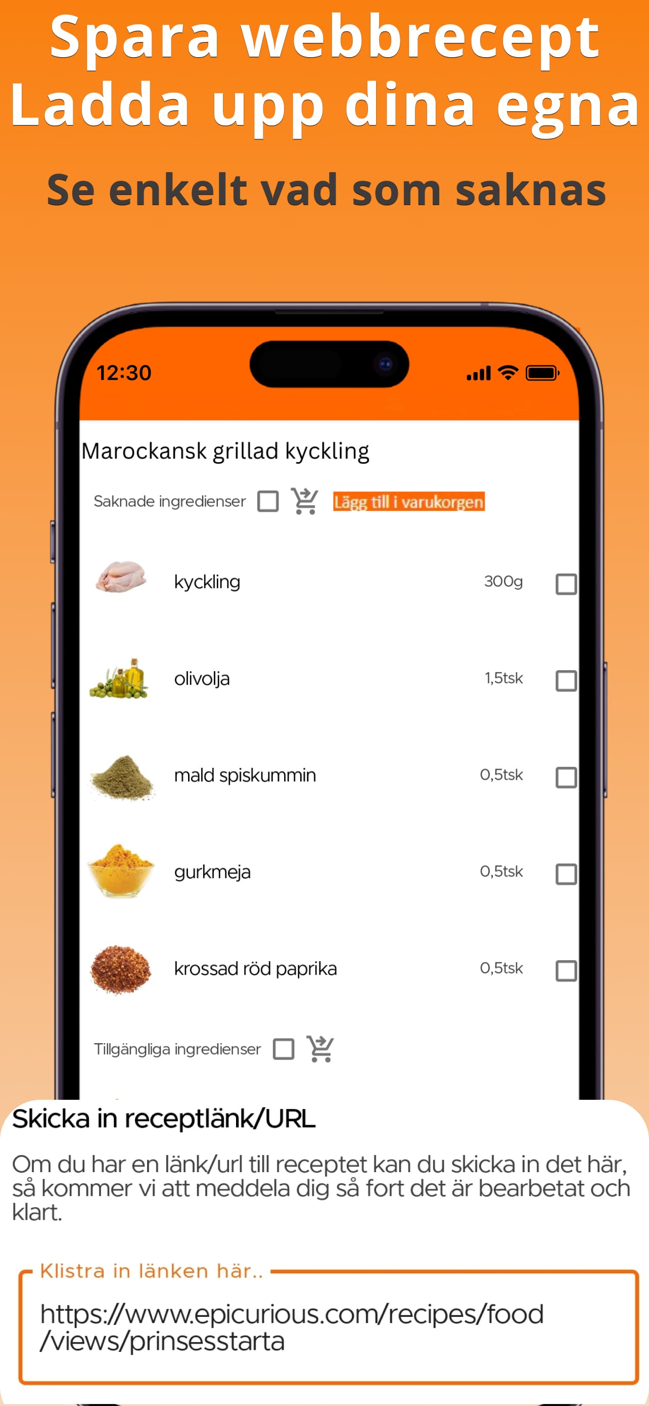 Recipe Search by Ingredients